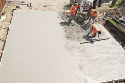 Concrete Pouring Process